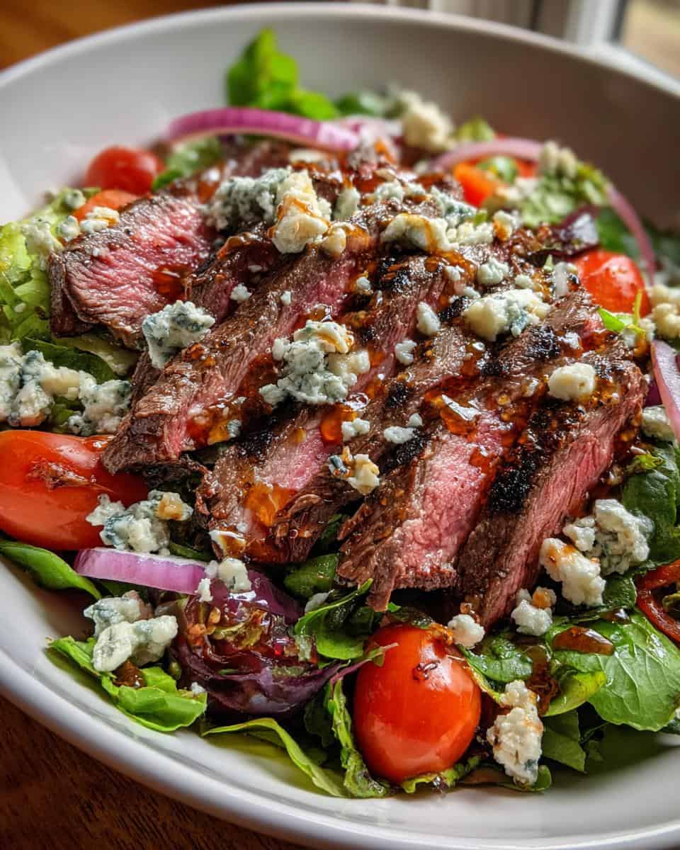 Fresh Steak Salad with Vinaigrette - detail 3