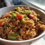Healthy Dirty Rice with Ground Beef