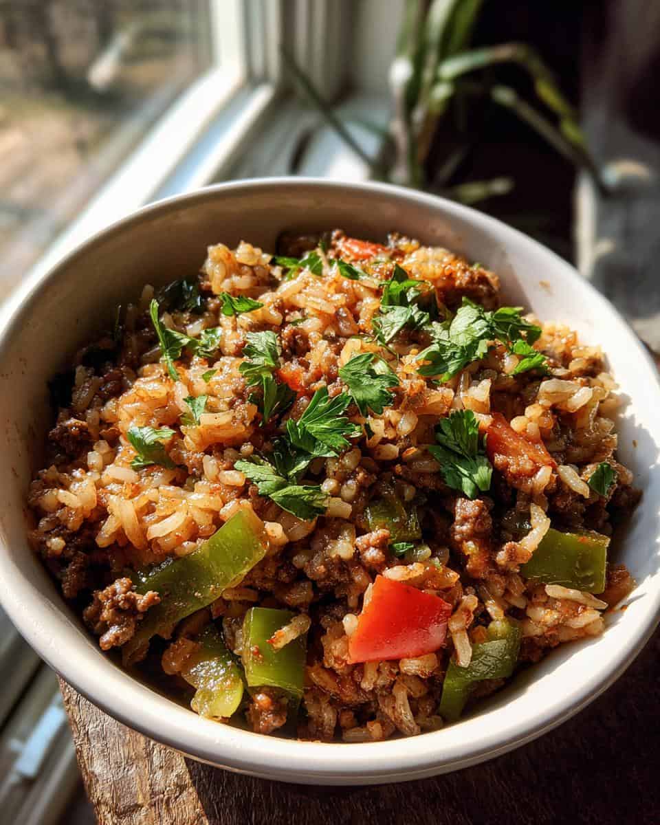 Healthy Dirty Rice with Ground Beef - detail 2