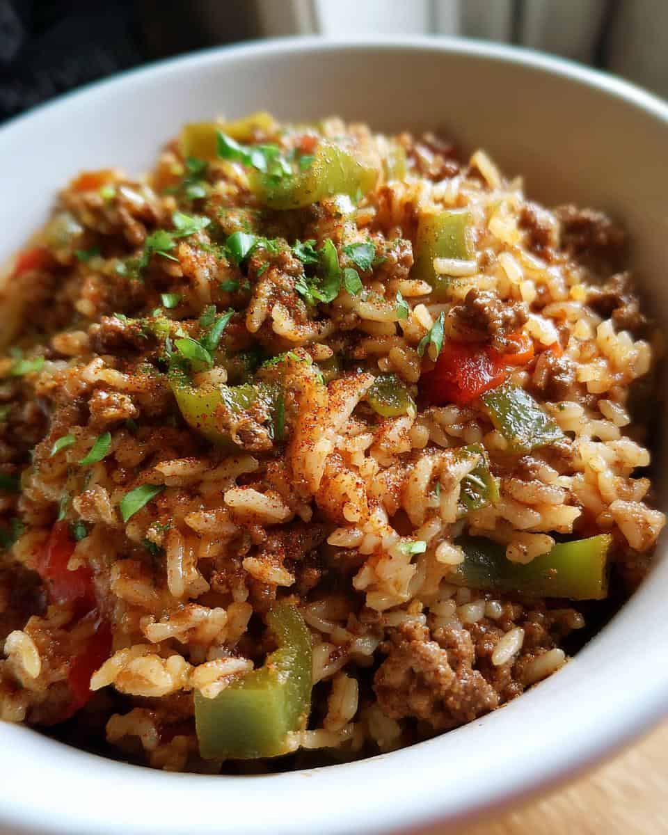 Healthy Dirty Rice with Ground Beef - detail 2