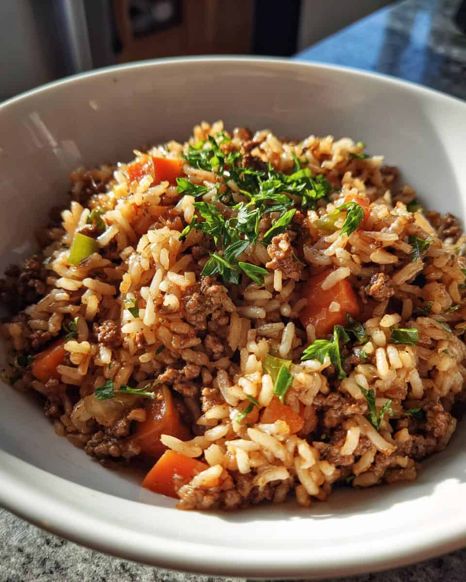 Healthy Dirty Rice with Ground Beef - detail 3