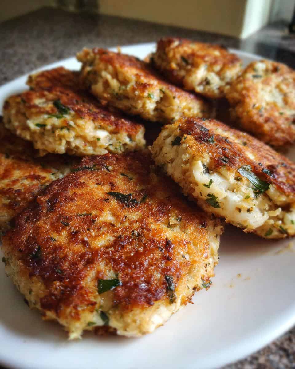 Healthy Keto Seafood Patties - detail 3