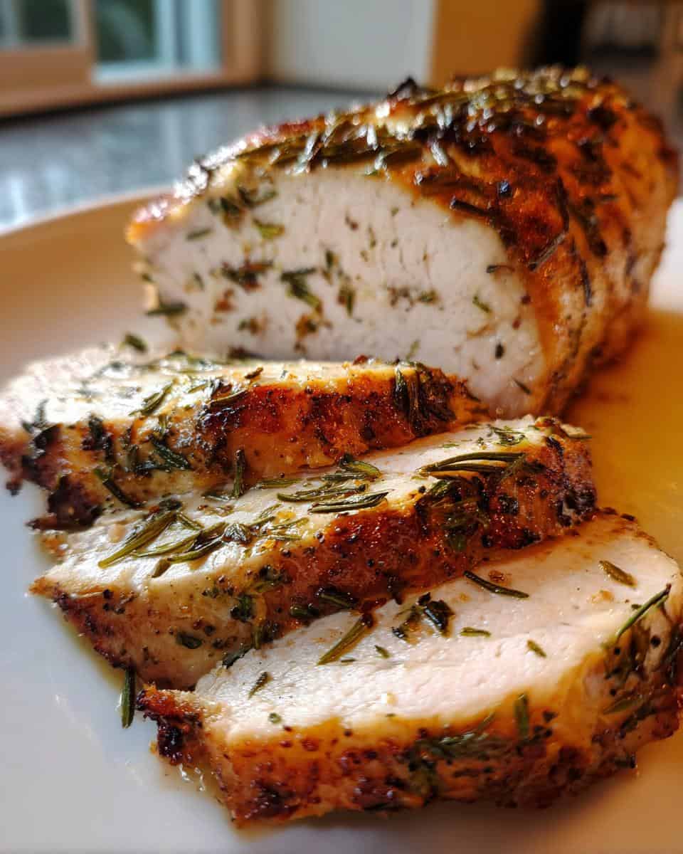 Juicy Garlic Herb Turkey Breast Recipe - detail 1