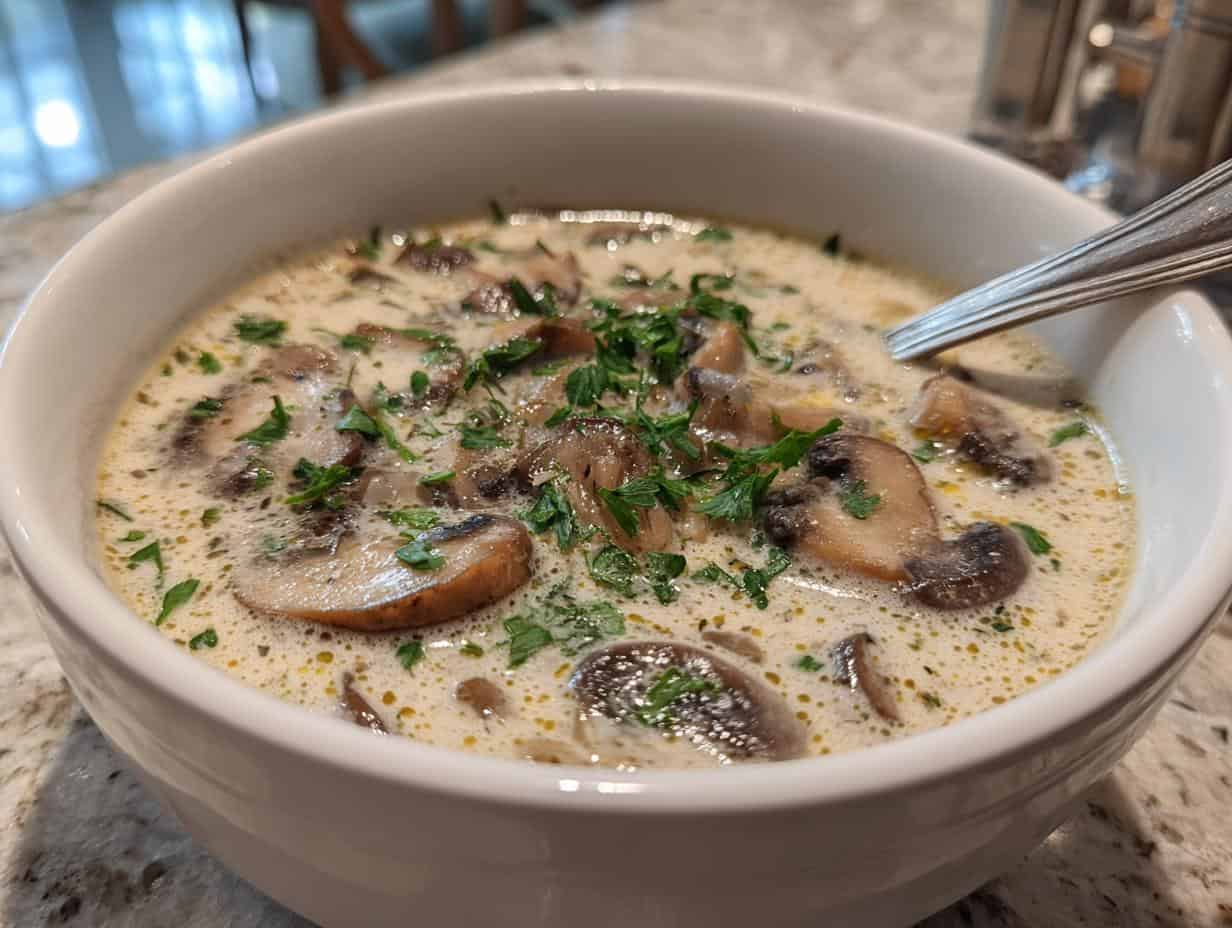 Keto Mushroom Soup: Banish 8g Carbs With This Recipe