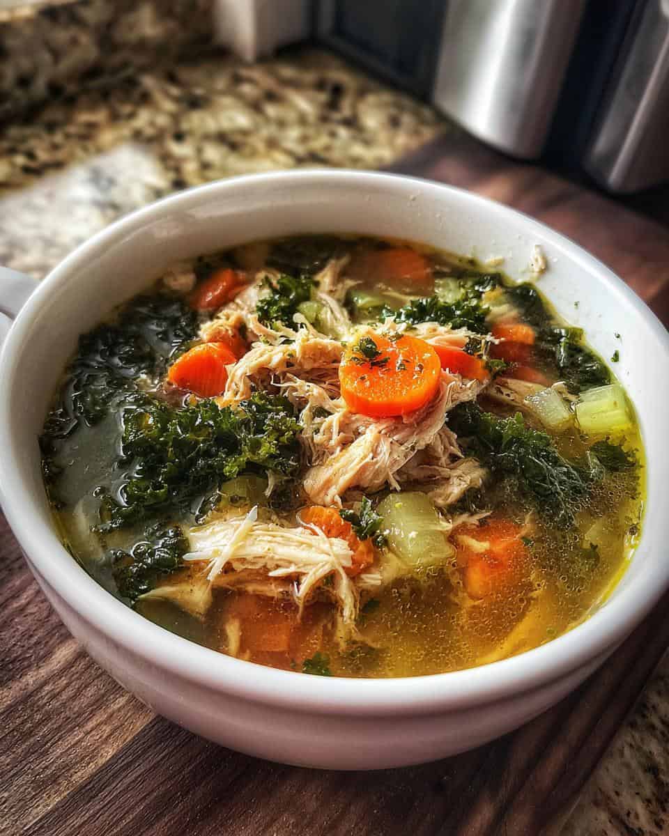 Keto Leftover Turkey Soup Recipe - detail 3