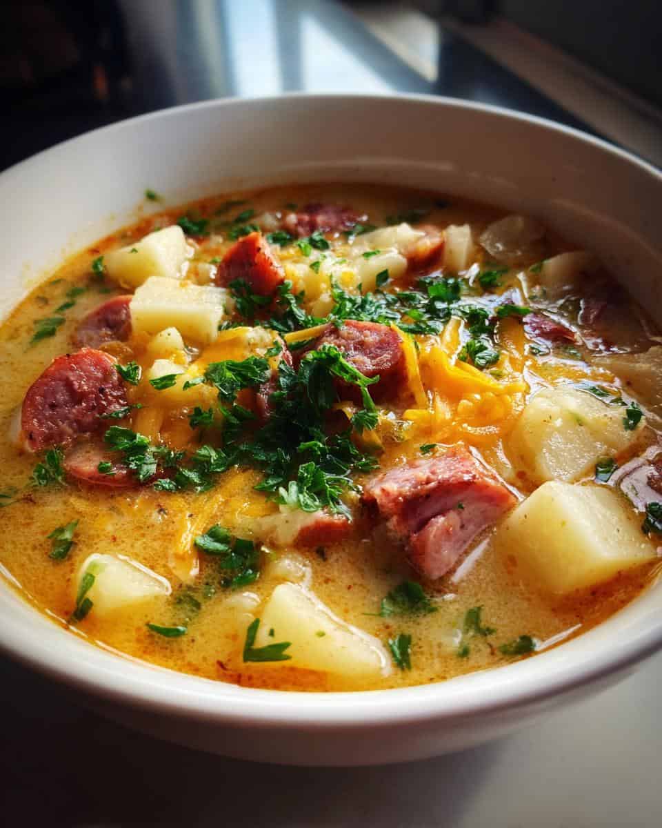 Kielbasa Potato Soup - detail 2