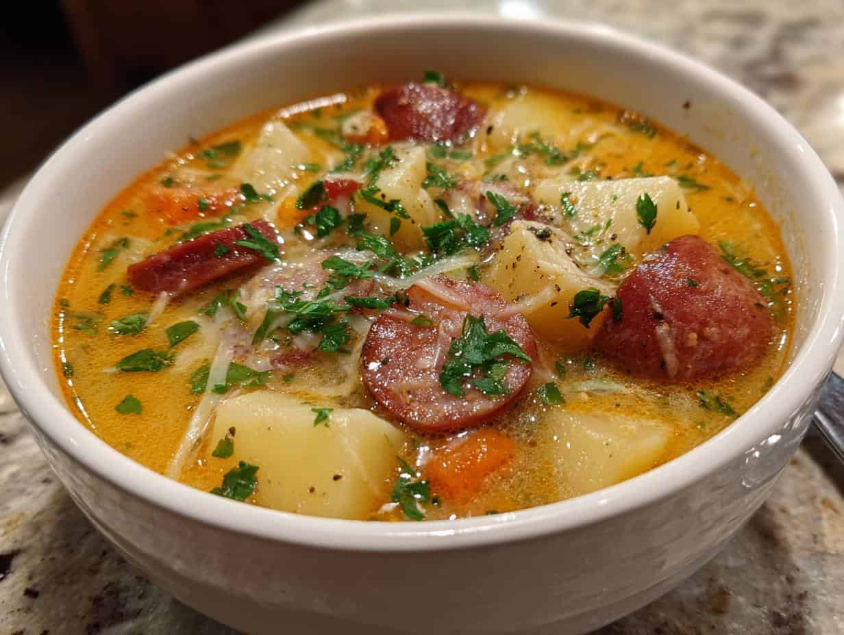 Unbelievable Kielbasa Potato Soup in Just 45 Minutes