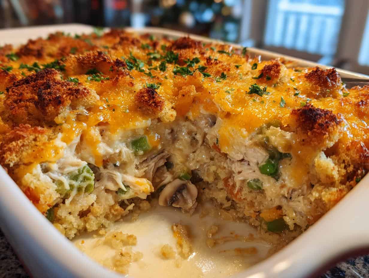Delicious Leftover Turkey Casserole in 1 Hour