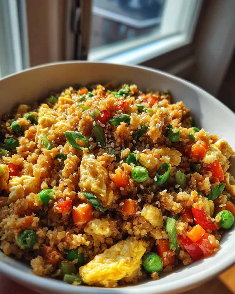 Low-Carb Cauliflower Fried Rice - detail 1