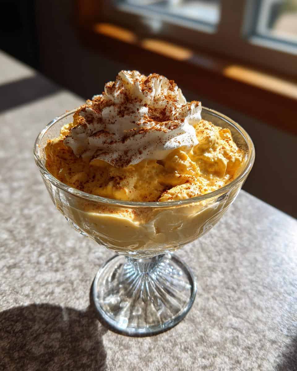 Low Carb Pumpkin Mousse - detail 1