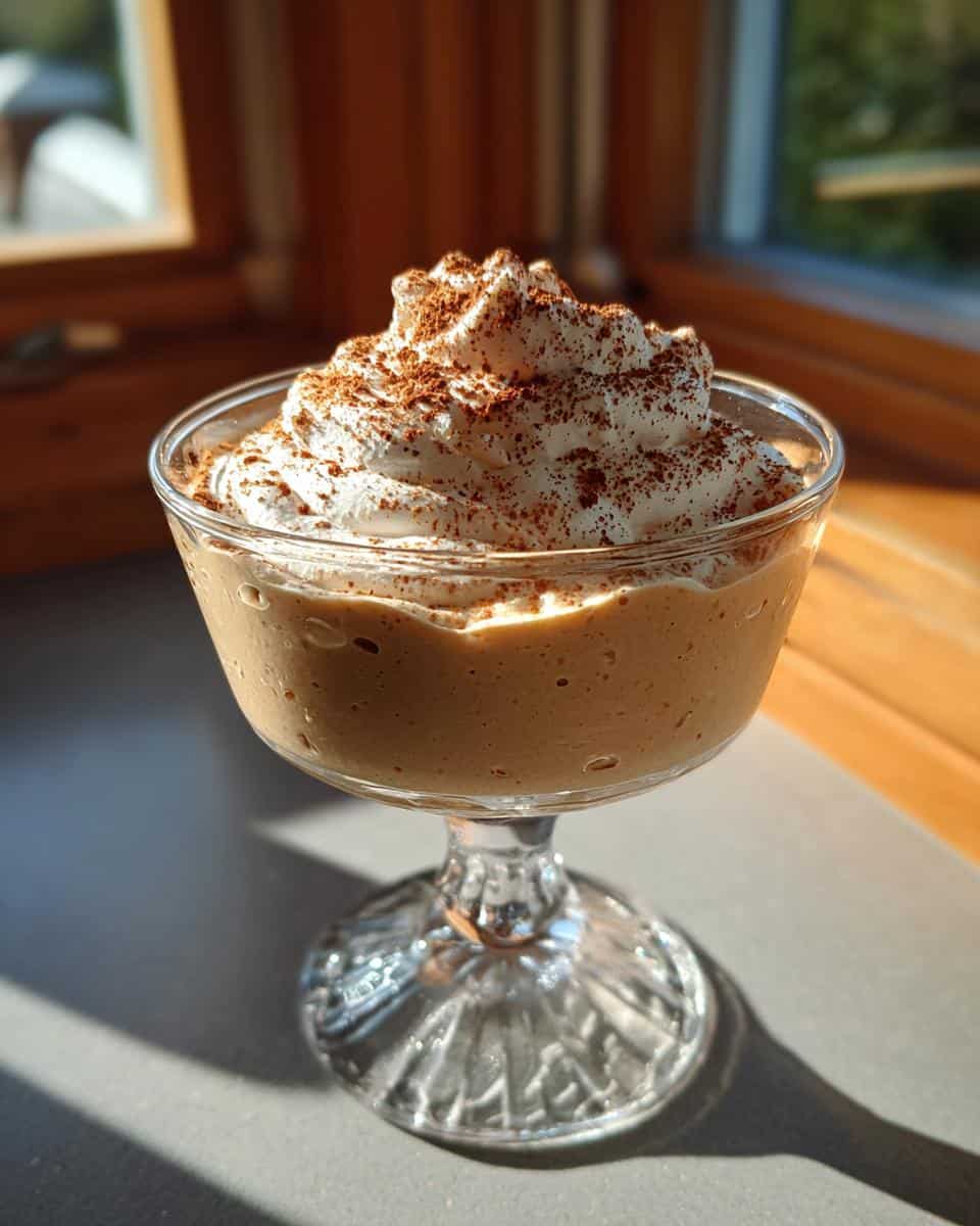 Low Carb Pumpkin Mousse - detail 2