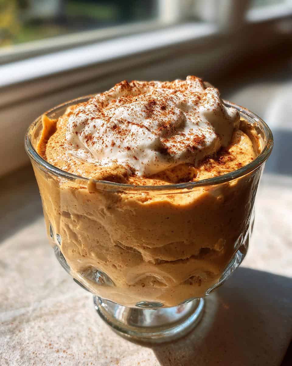 Low Carb Pumpkin Mousse - detail 3