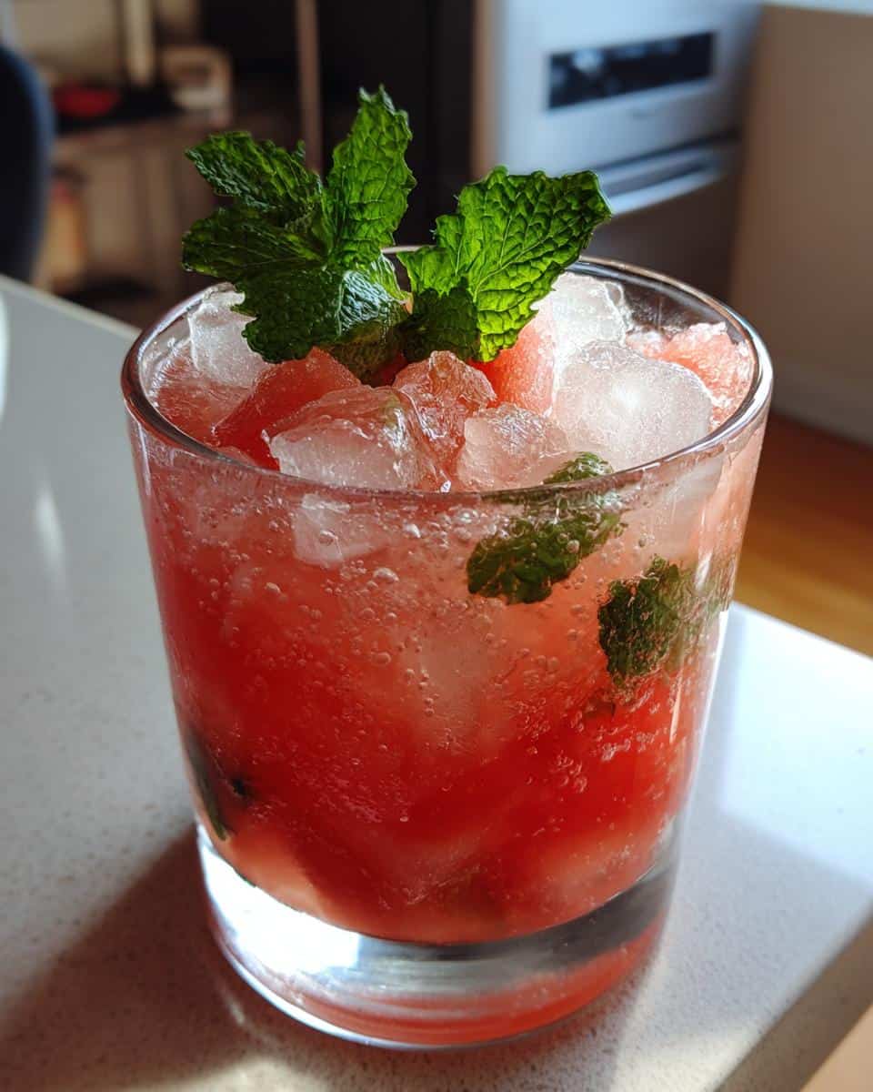 Low Carb Watermelon Drink - detail 1