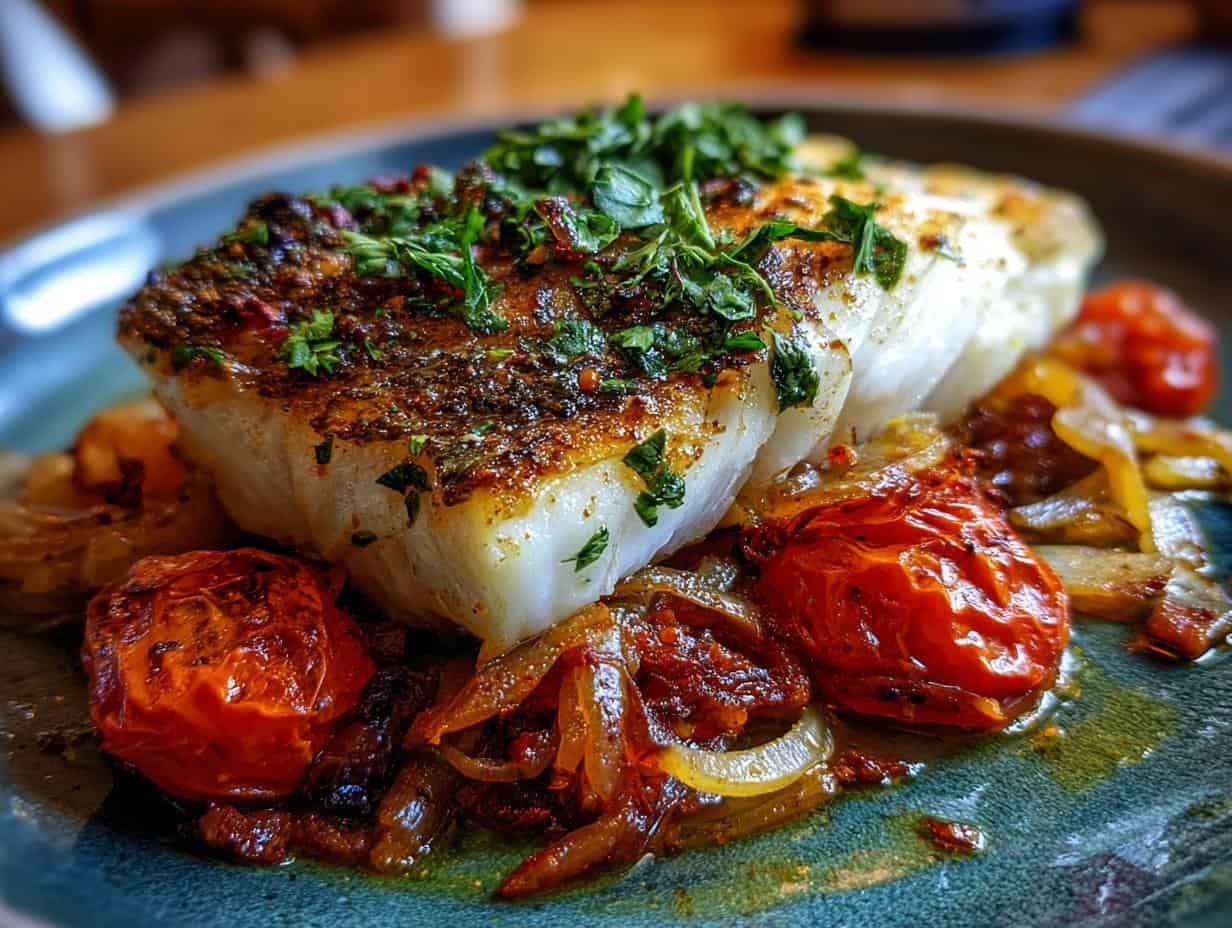Mediterranean Cod: 20 Minute Flavor Bomb Dish