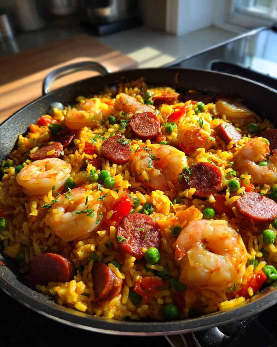 One-Pot Spanish Paella Recipe - detail 1