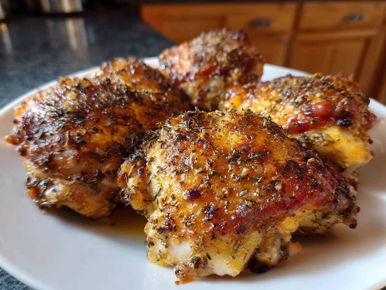 Unbelievable Oven Baked Keto Chicken Thighs in Just 30