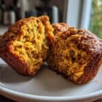 Pumpkin Banana Oat Muffins