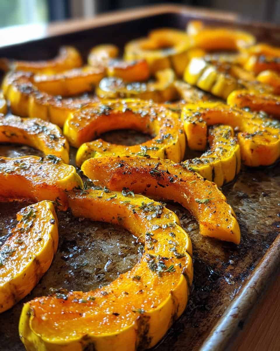 Roasted Delicata Squash - detail 1