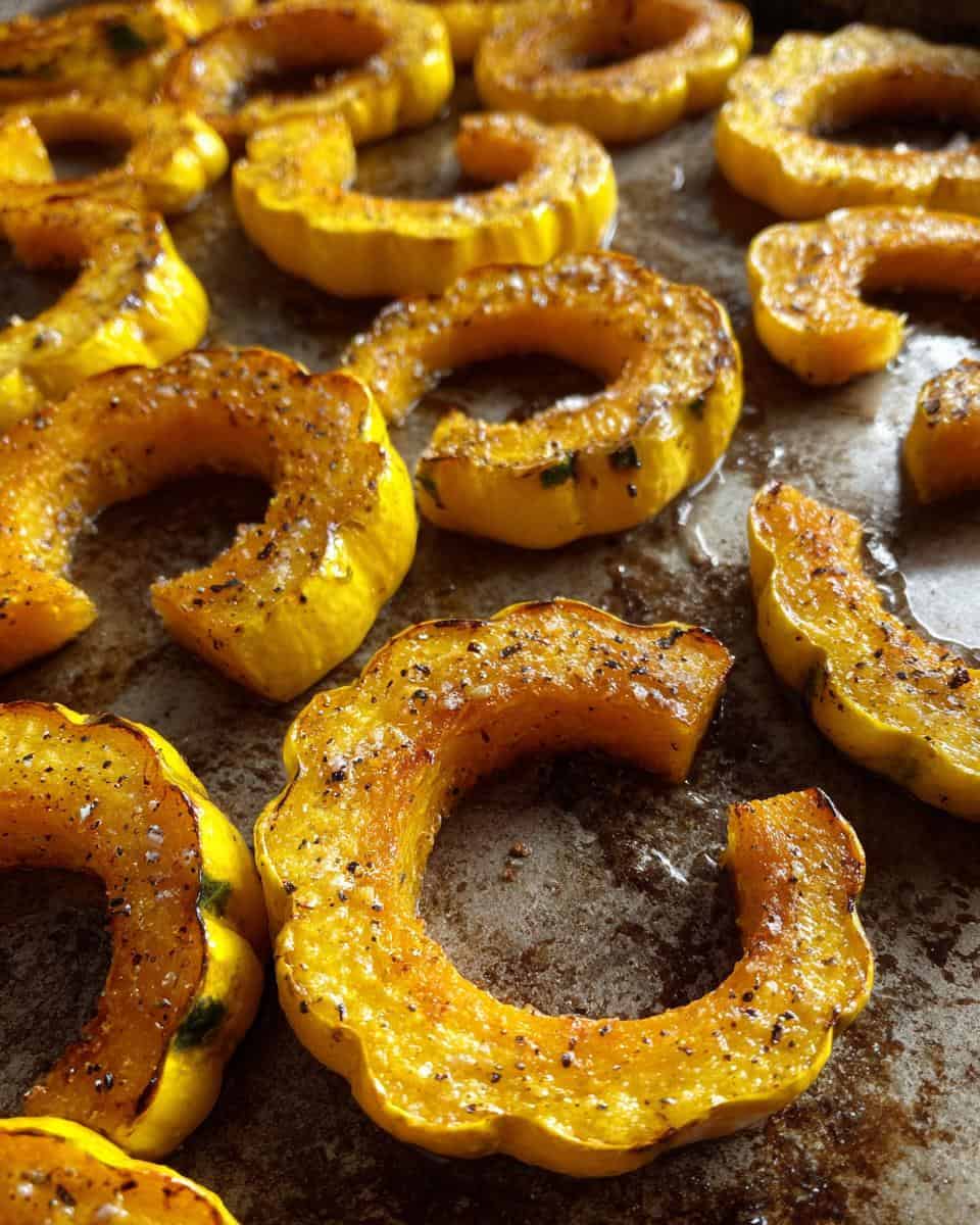 Roasted Delicata Squash - detail 3