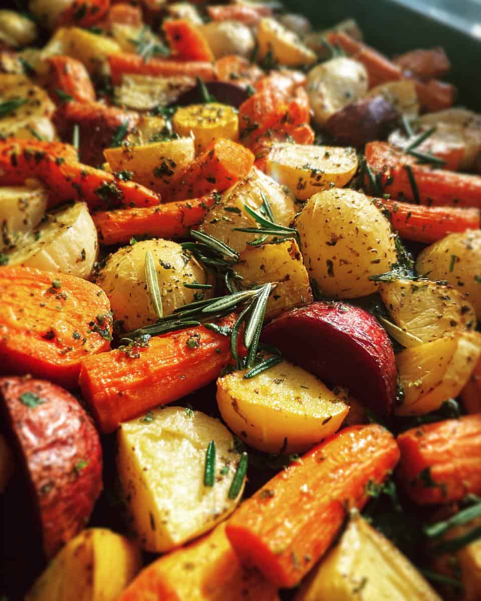 Roasted Root Vegetables - detail 1