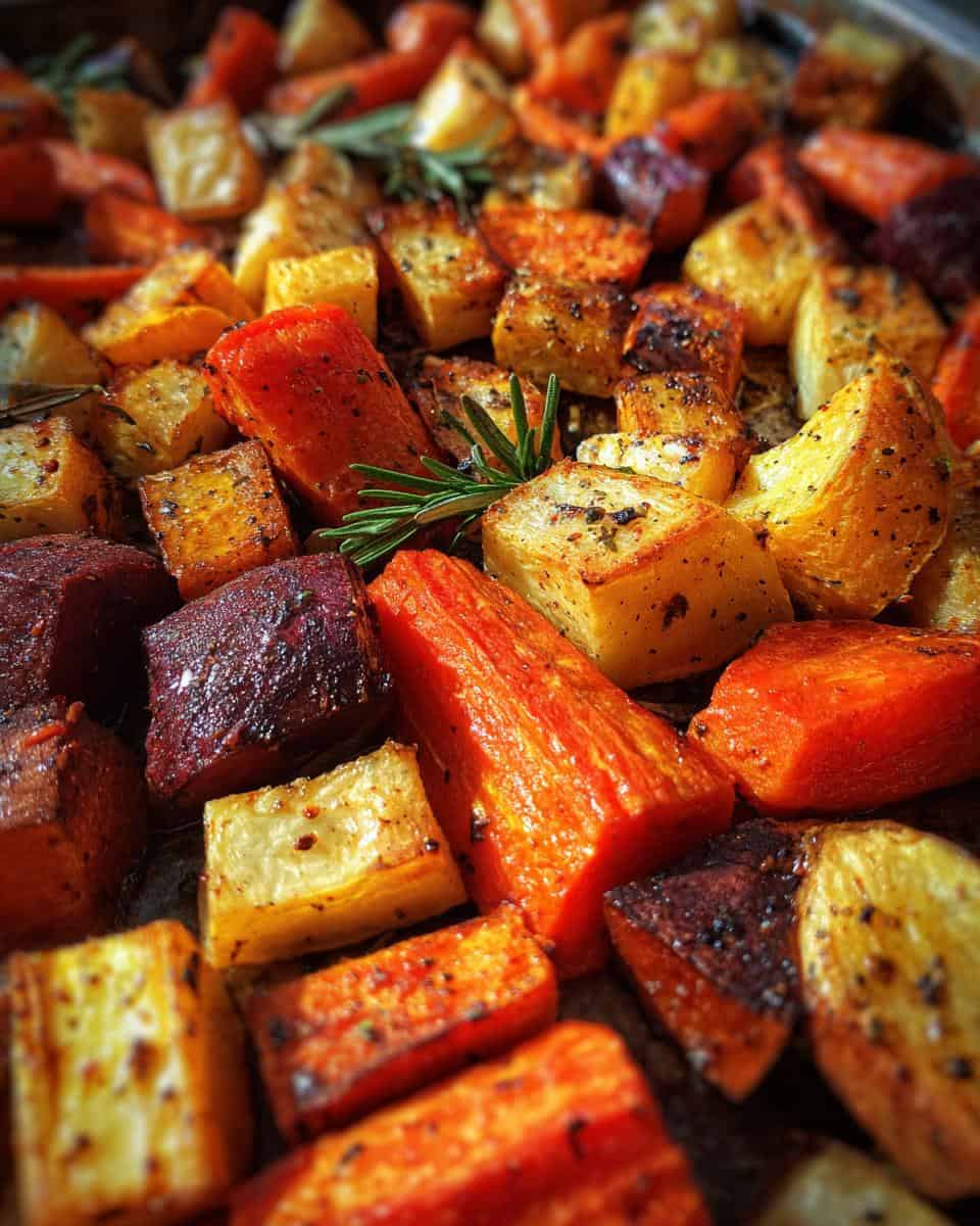 Roasted Root Vegetables - detail 2