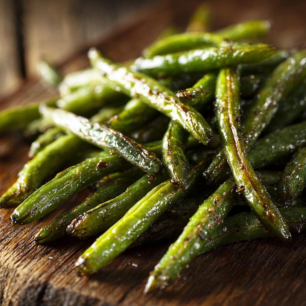Roasted green beans - detail 3