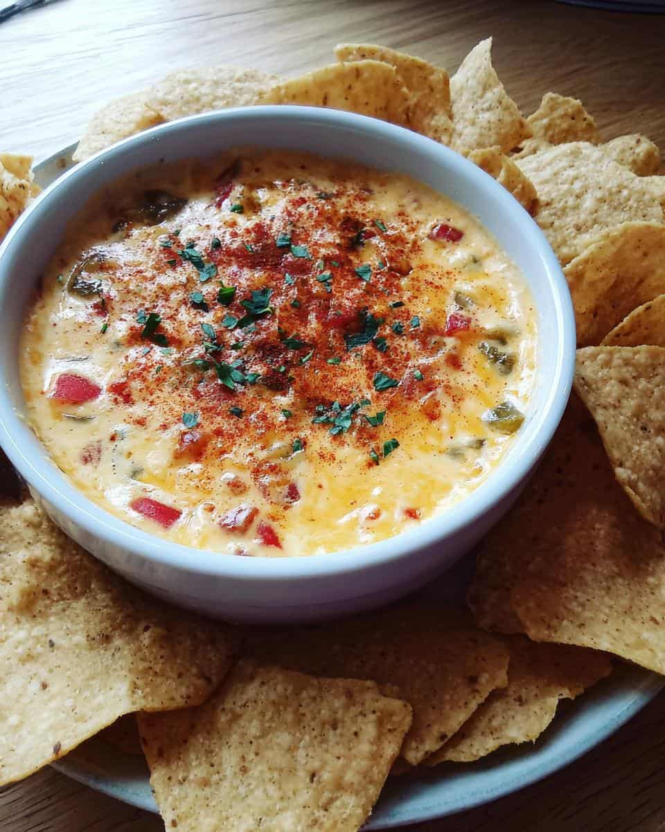 Slow Cooker Cheese Dip - detail 1