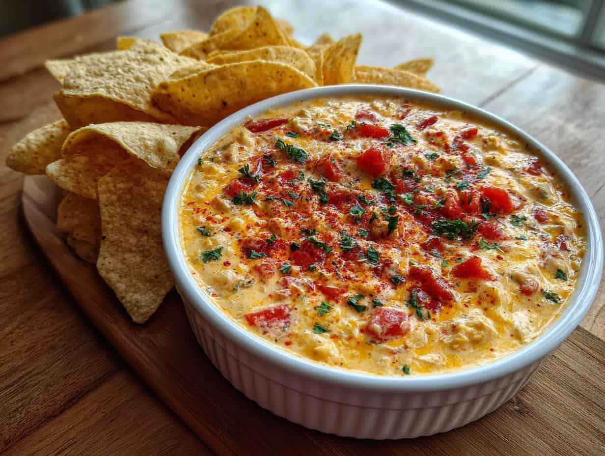 Devilish Slow Cooker Cheese Dip Only Takes 3 Hours