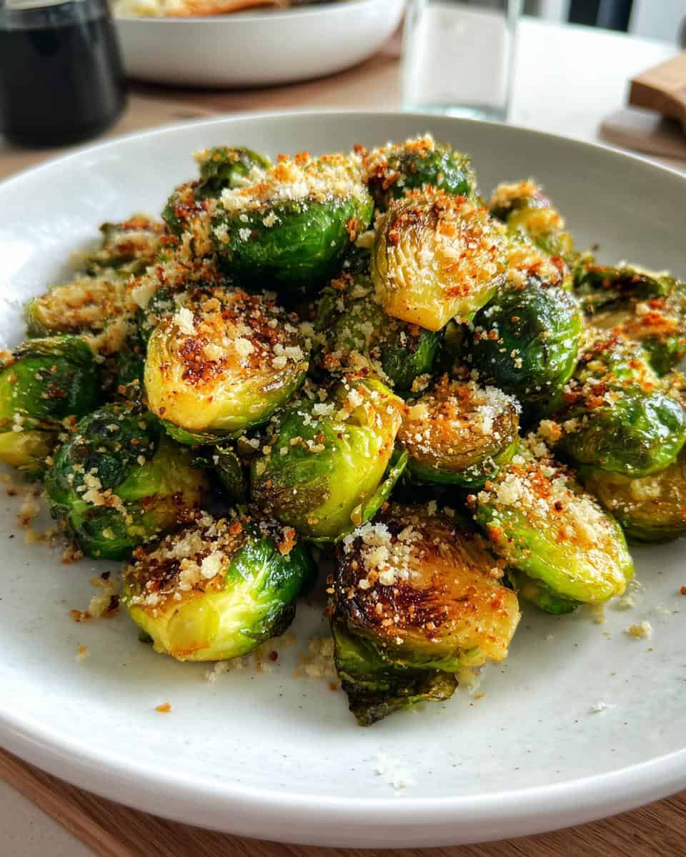 Smashed Brussels sprouts - detail 1