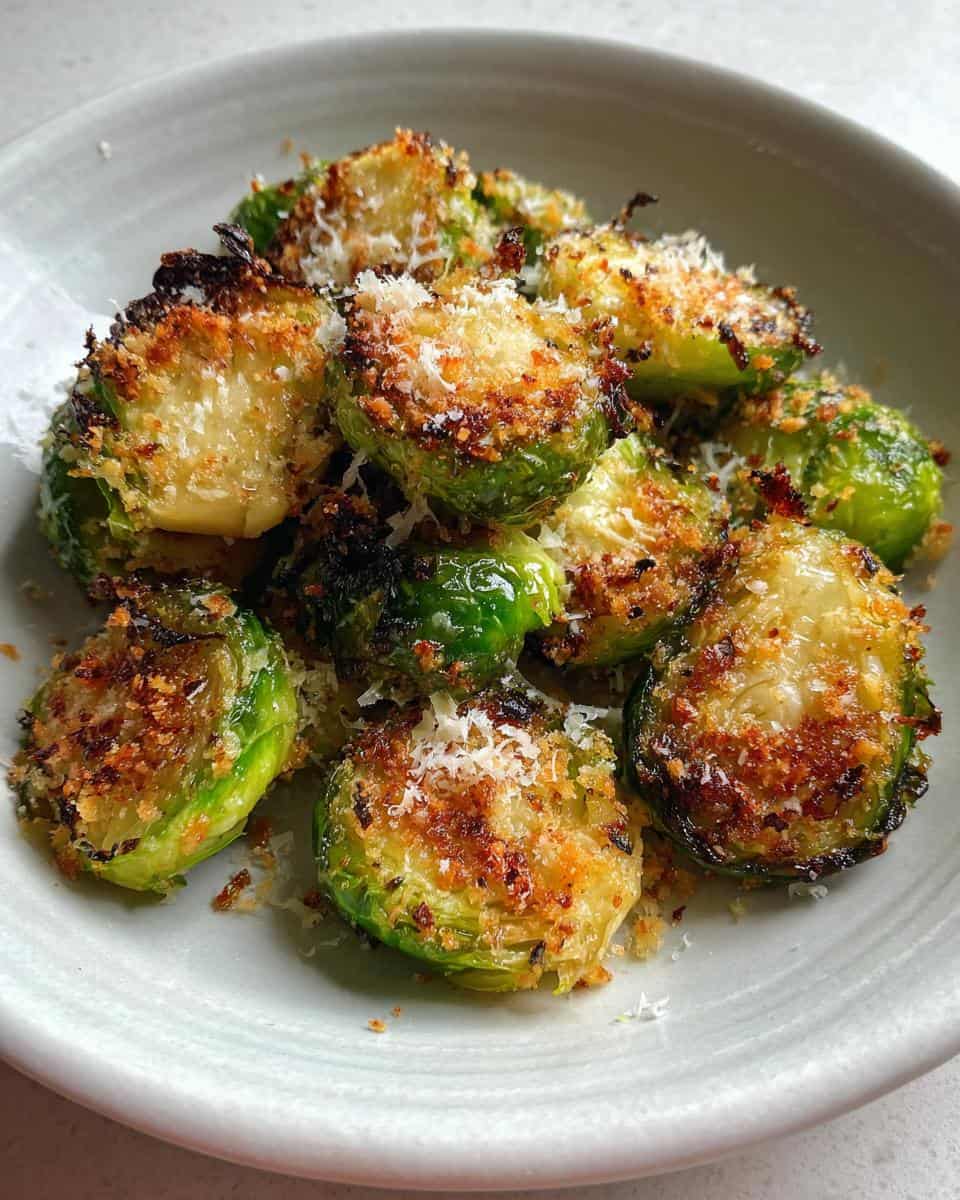 Smashed Brussels sprouts - detail 2