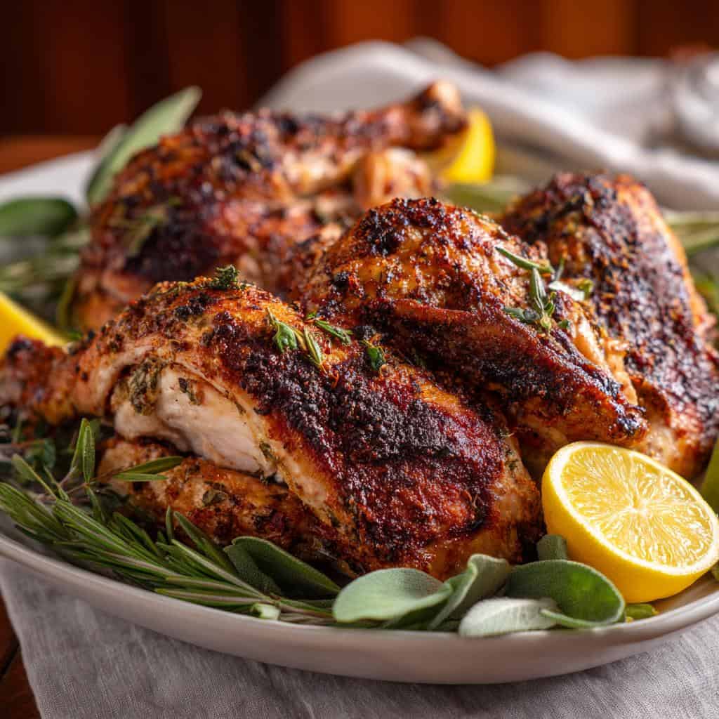 Spatchcock Turkey - detail 1