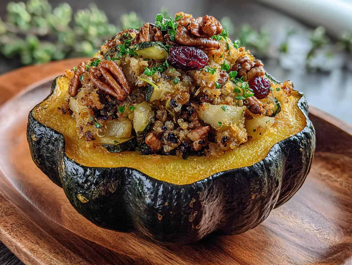 Stuffed Acorn Squash: 2 Amazing Steps To Deliciousness