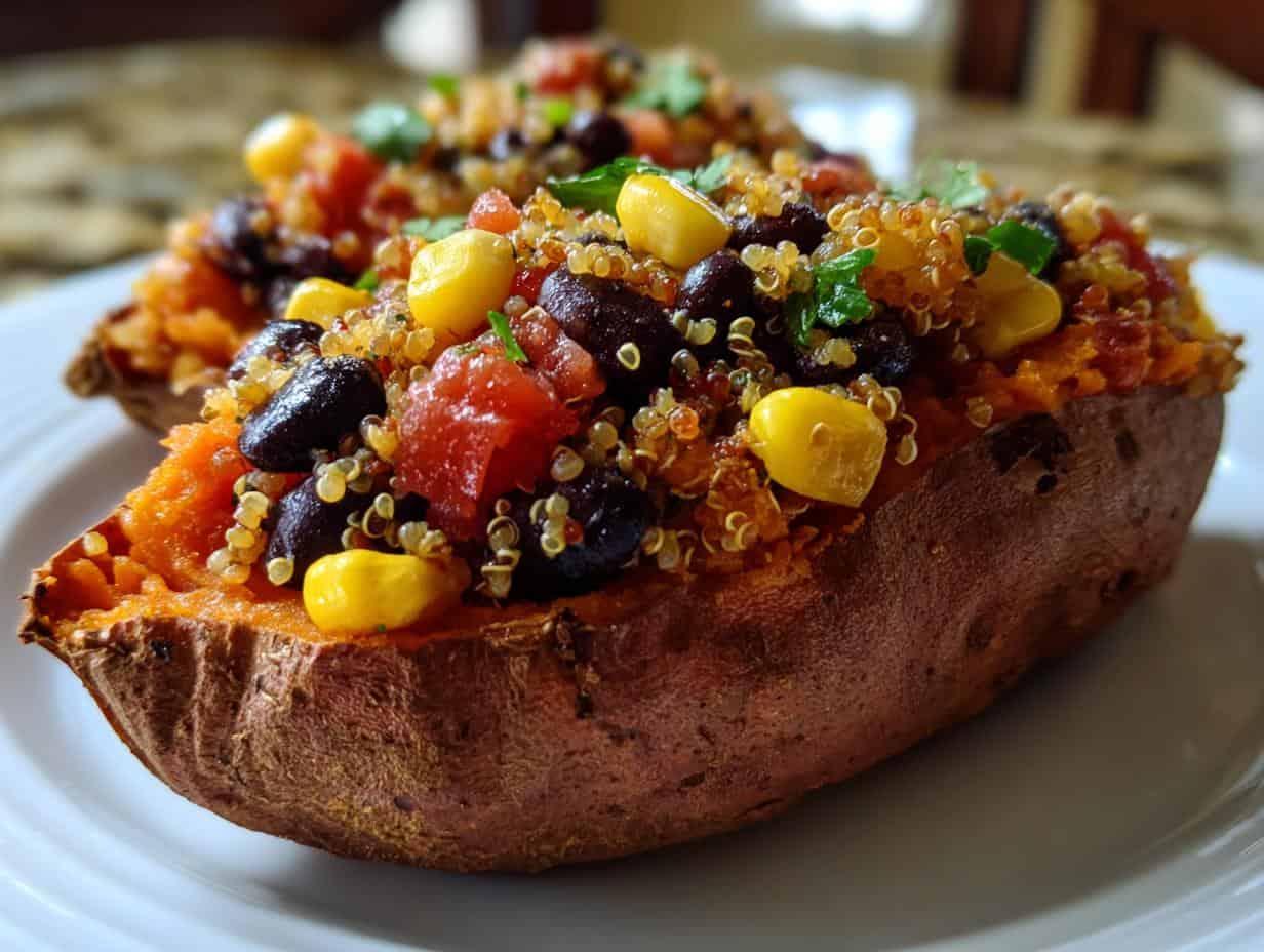 Devastatingly Delicious 2 Stuffed Sweet Potatoes Recipe