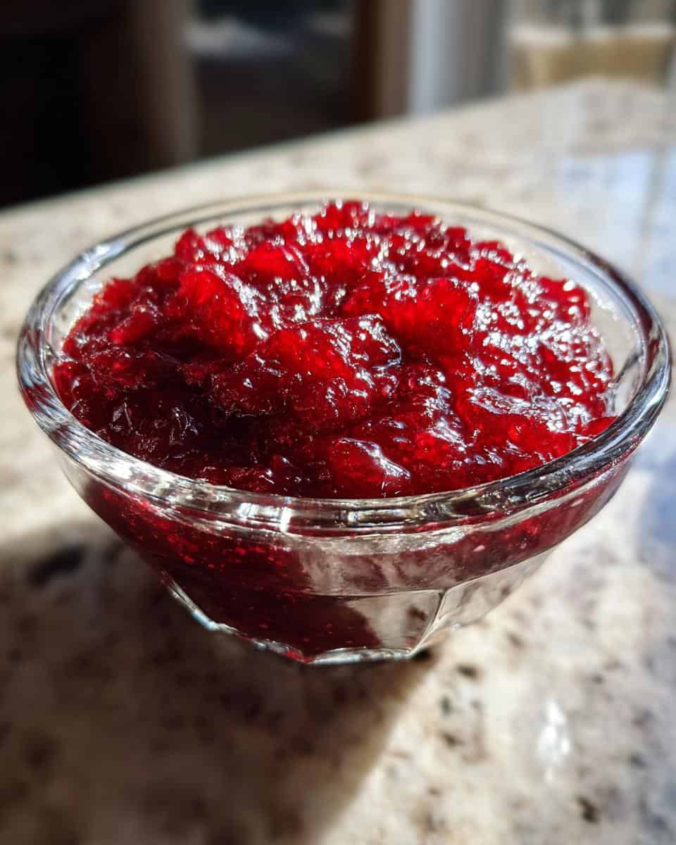 Sugar free cranberry sauce - detail 1