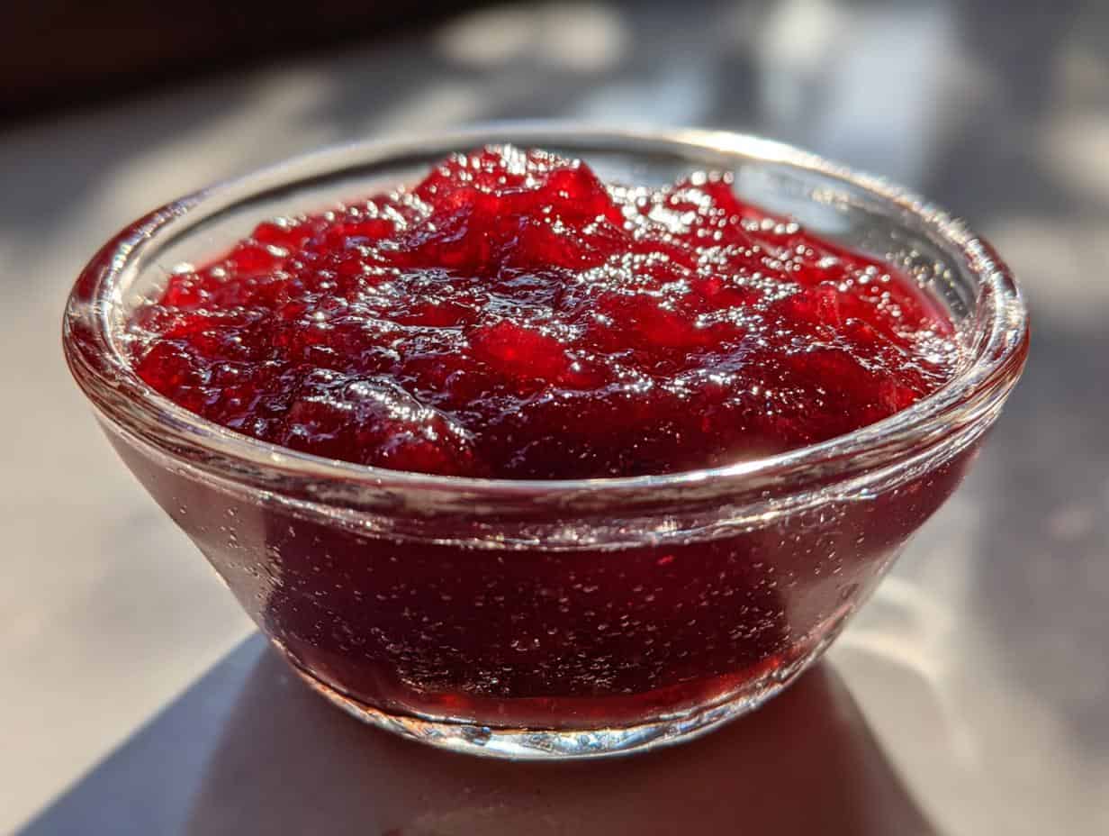 Sugar Free Cranberry Sauce: Ditch 400 Unwanted Calories