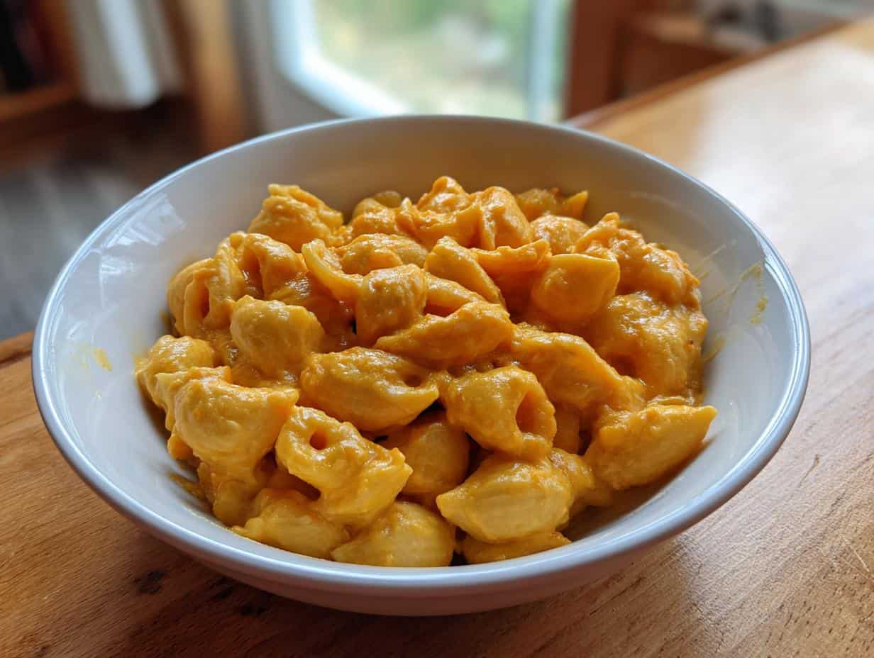 Vegan Pumpkin Mac and Cheese