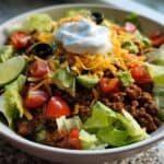 Zesty Keto Taco Salad