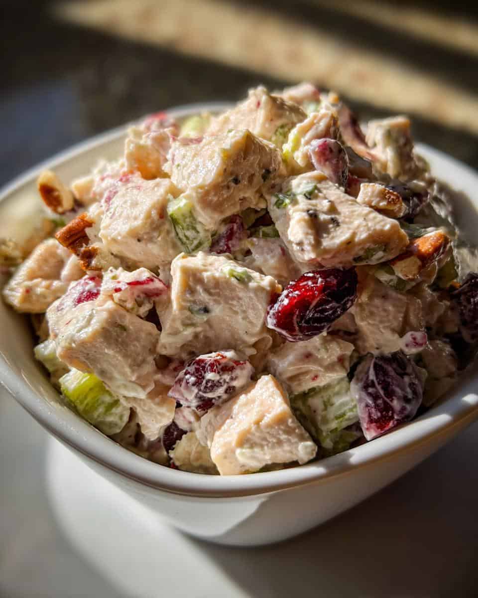 turkey salad - detail 1