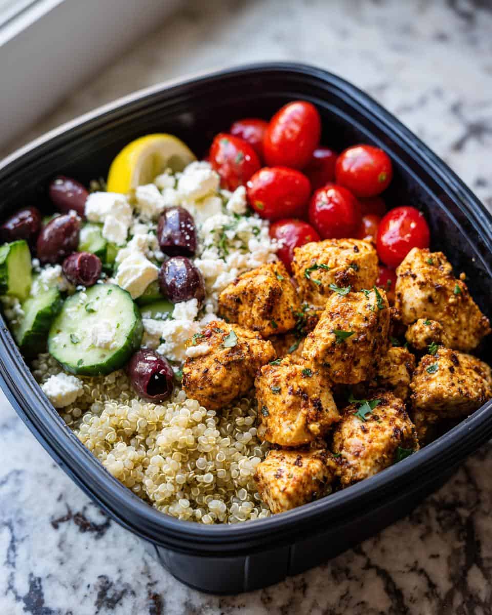 40 Min Mediterranean Diet Meal Prep - detail 2