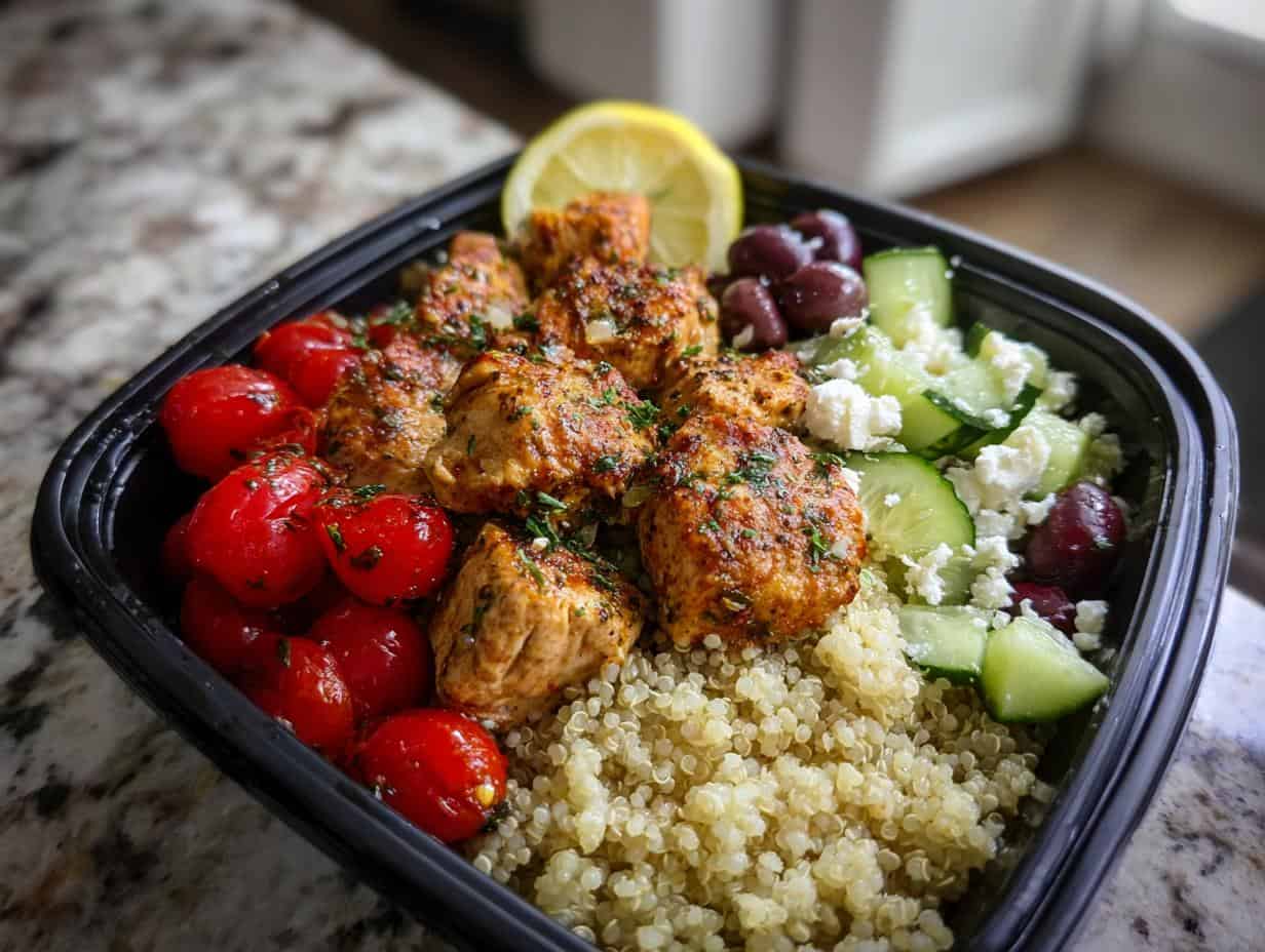 Delicious 40 Min Mediterranean Diet Meal Prep in a Snap