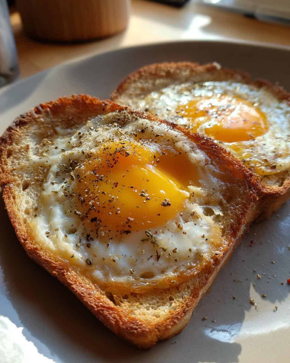Air Fryer Egg & Cheese Toast - detail 1
