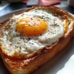 Air Fryer Egg & Cheese Toast
