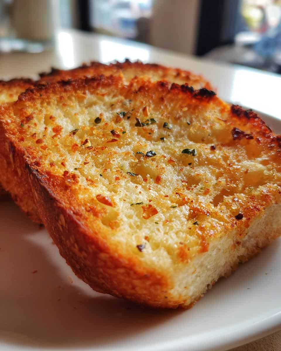 Air Fryer Frozen Garlic Bread - detail 1