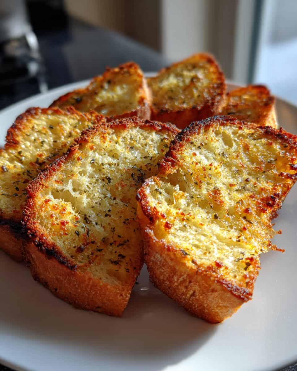 Air Fryer Frozen Garlic Bread - detail 2
