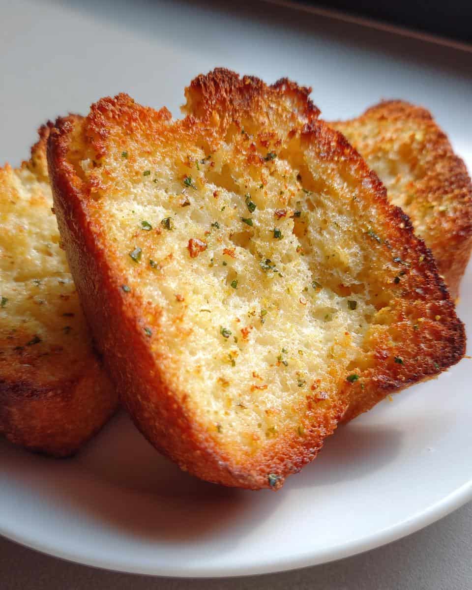 Air Fryer Frozen Garlic Bread - detail 3