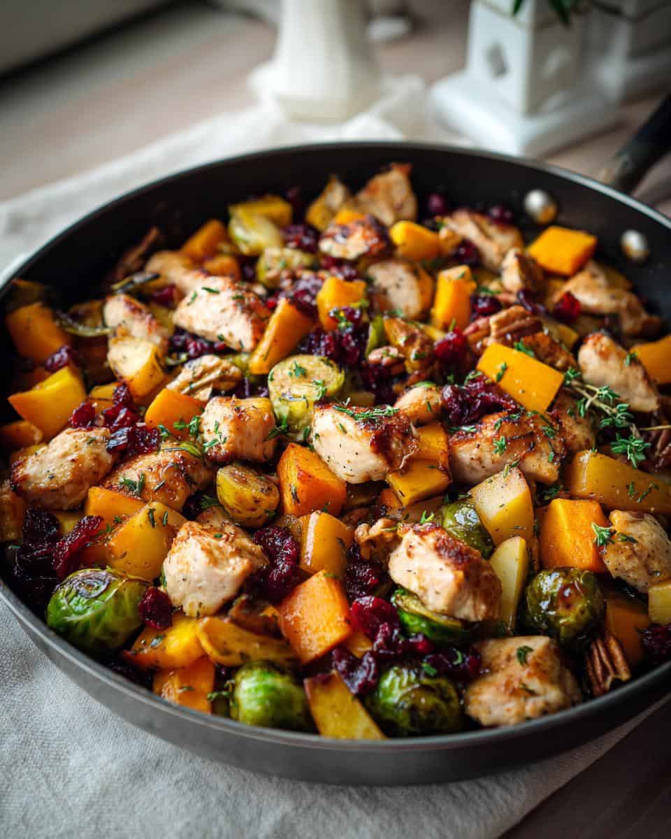 Autumn Harvest Chicken Skillet - detail 2