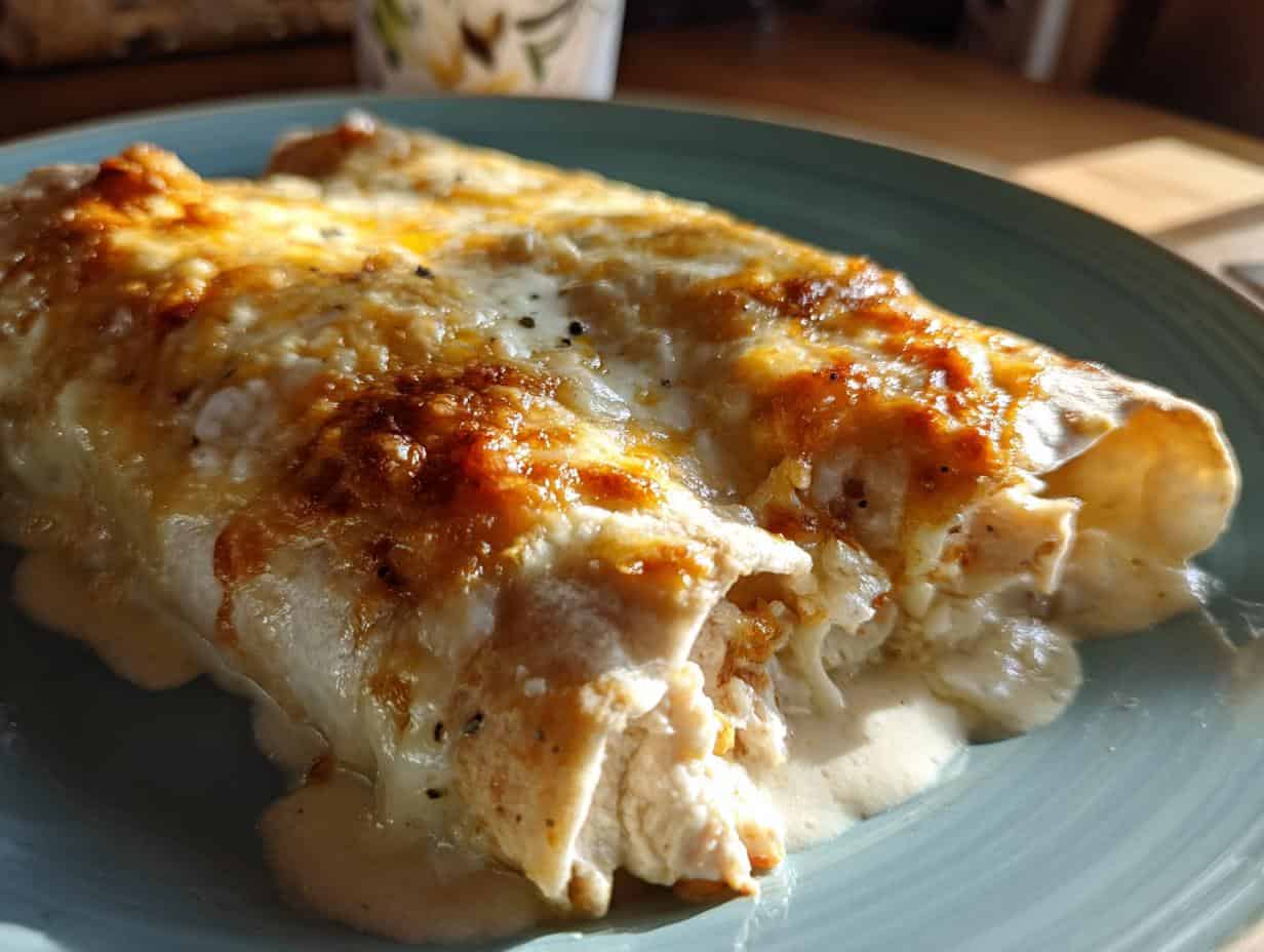 Devour 10 Best Chicken Enchiladas with White Sauce Recipe
