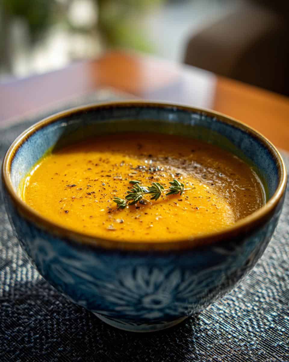 Butternut Squash And Carrot Soup - detail 3