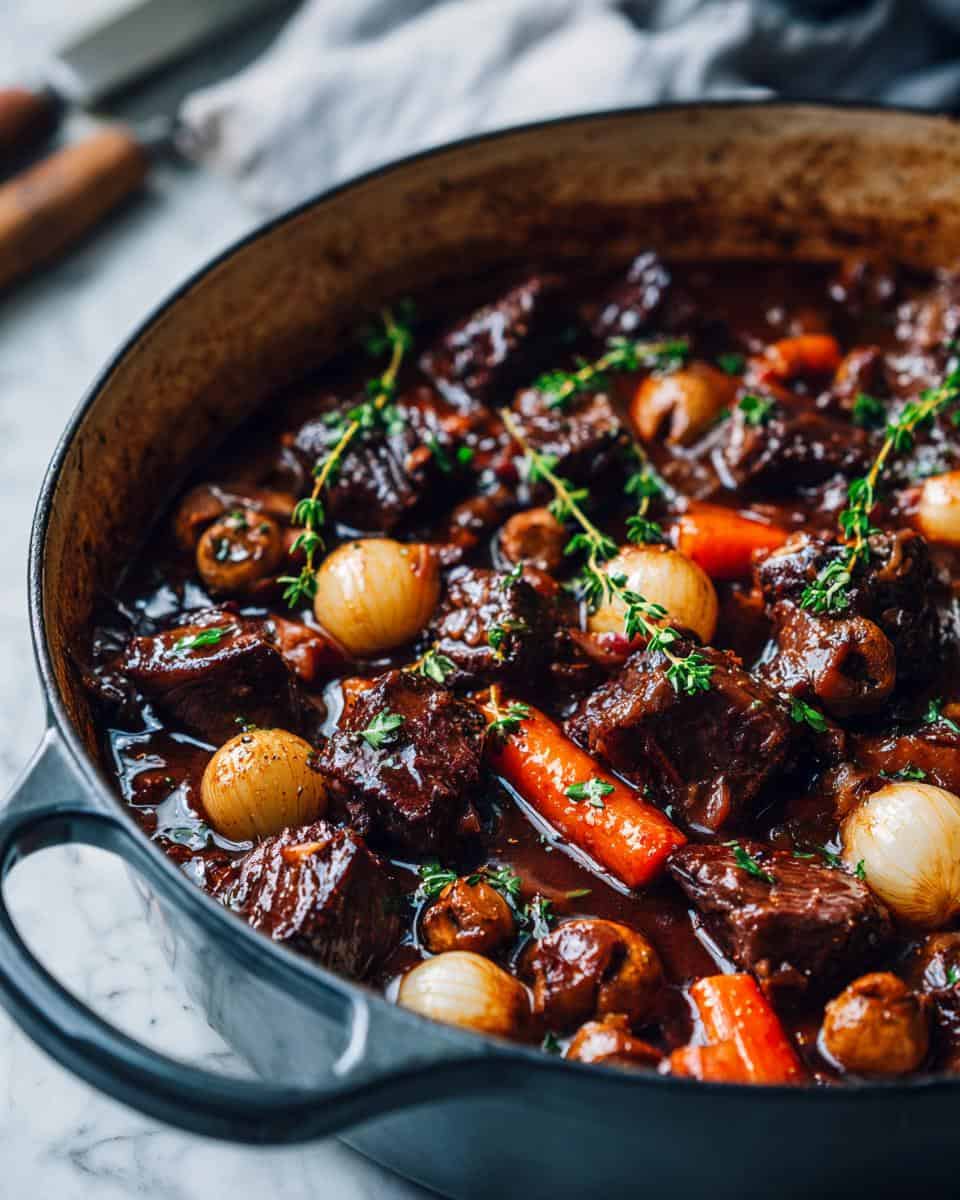 Classic Beef Bourguignon - detail 1