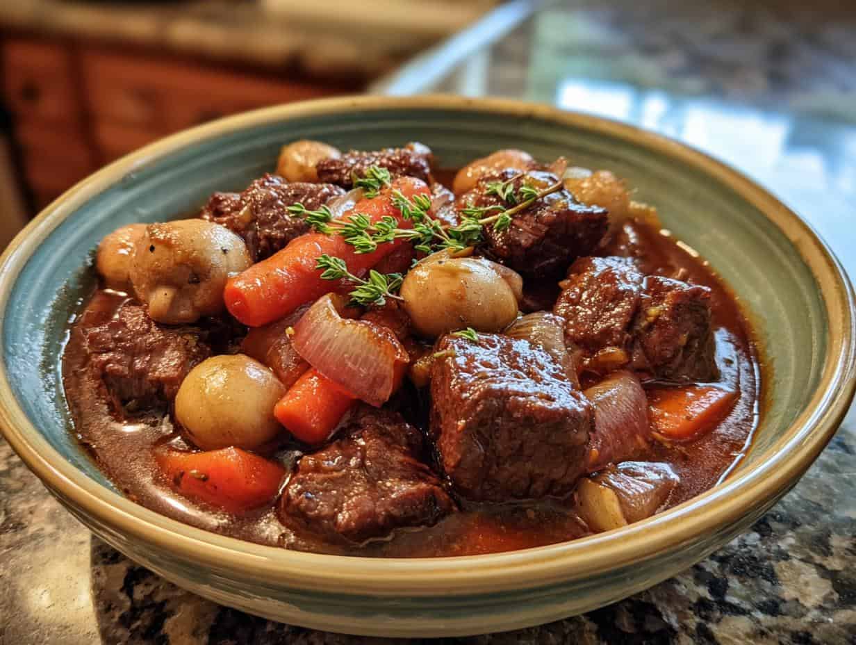Classic Beef Bourguignon: A Deliciously Sinful Stew